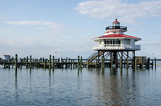 Kent Island light house on the Eastern Shore of Maryland