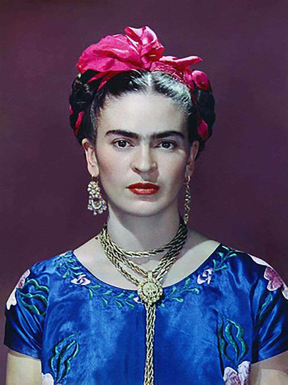 Frida Kahlo, photo by Nickolas Muray