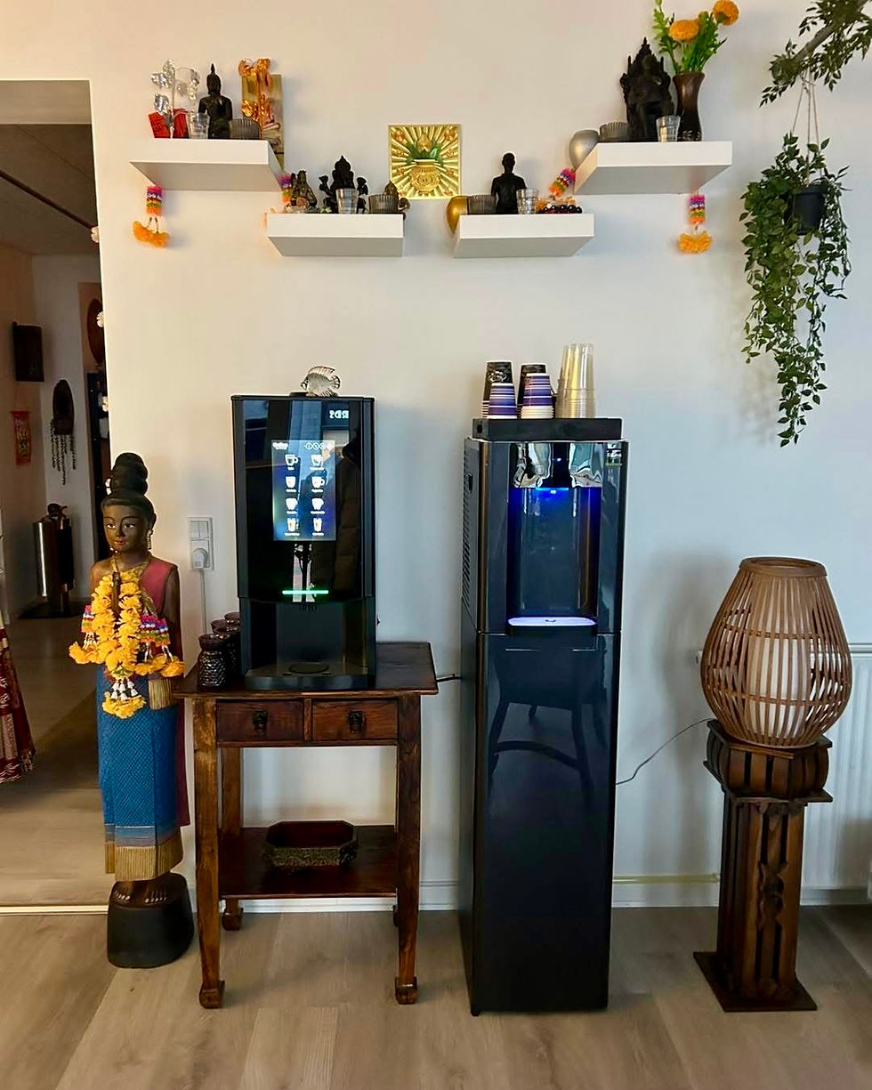 Kaffe- og vand automat