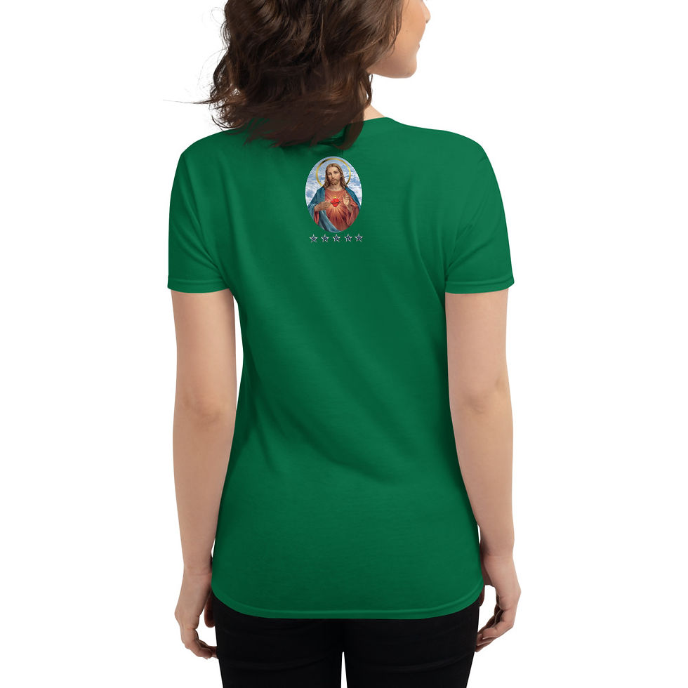 Thumbnail: Women's short sleeve t-shirt Yesus