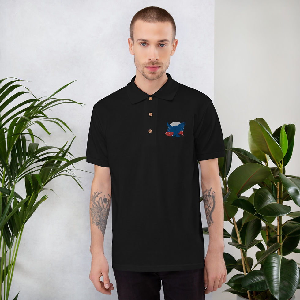 Thumbnail: Embroidered Polo Shirt New Style Mora Fashion