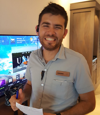 Smiling man