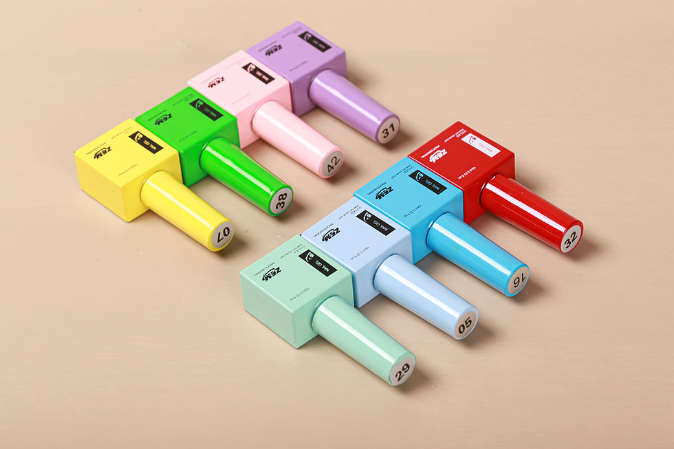 Miniatura: KIT 42 Esmalte Gel Led Uv Zem Nail Gel Soak Off Color Coat 10ml Uv/Led Novas Cor