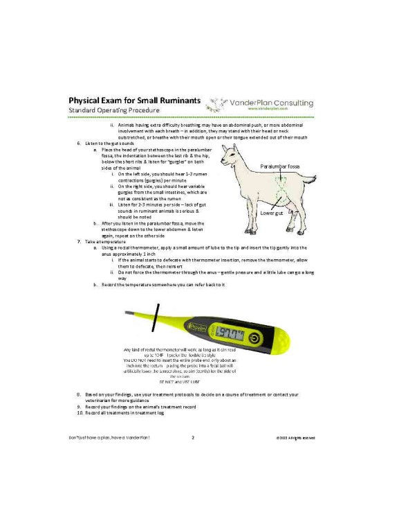 Thumbnail: Small Ruminant Physical Exam SOP