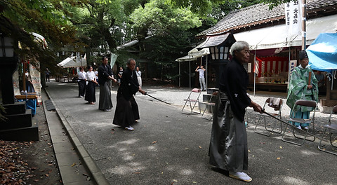みかげ神霊剣奉納演武