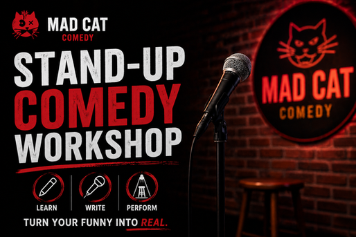 Stand-Up Comedy Workshop in Dubai: Build Your First Set and Perform Live in 4 Weeks