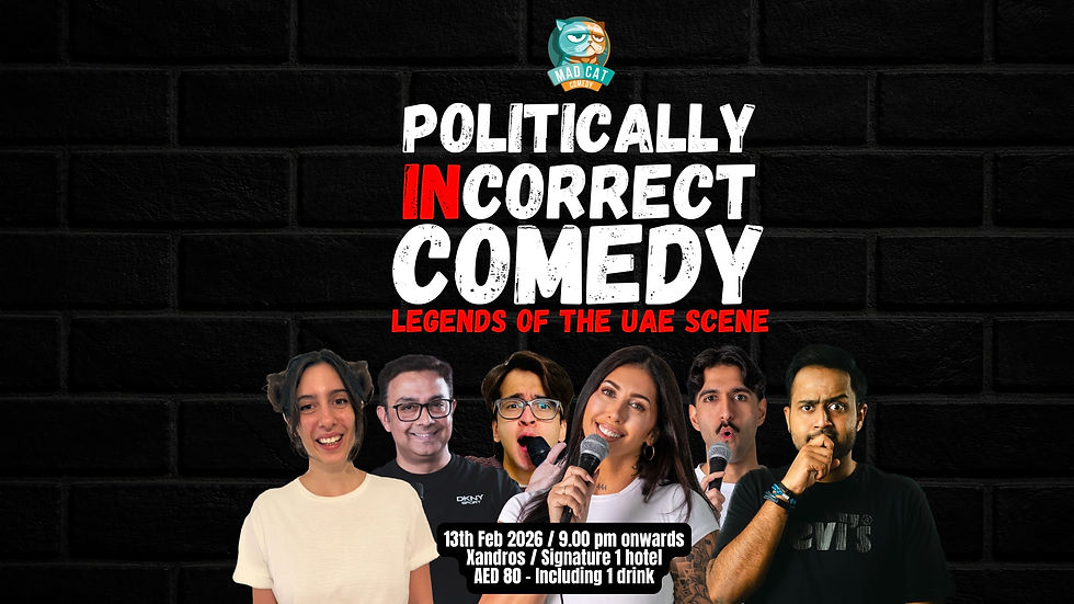 Feb 13 / Friday - Politically Incorrect Comedy - Xandros