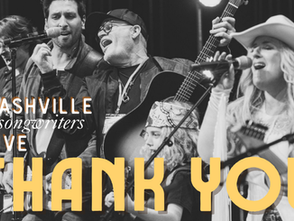 3rd Annual Nashville Songwriters Live  Thank You!