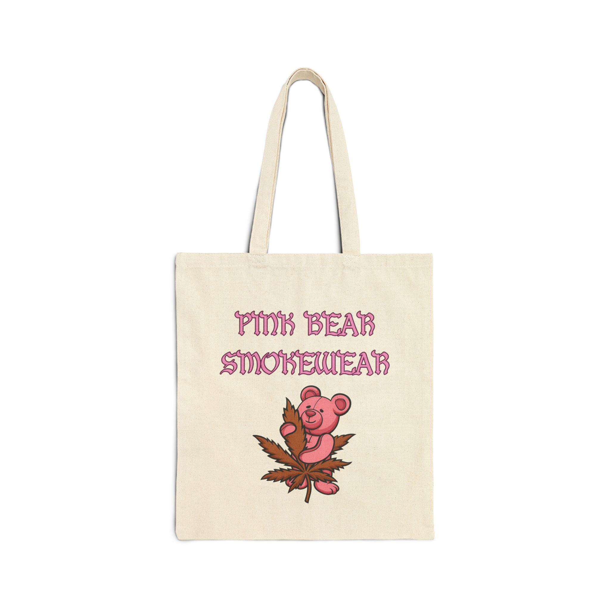 Pink Bear Smokewear Tote Bag