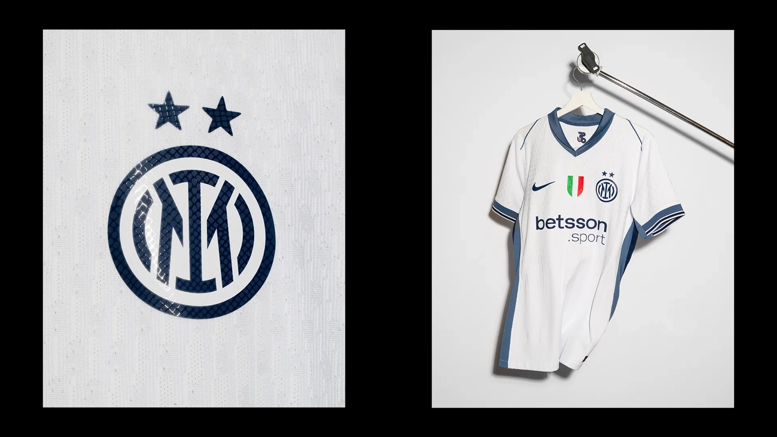Nuova maglia Away Inter 2024-25 dettagli seconda stella