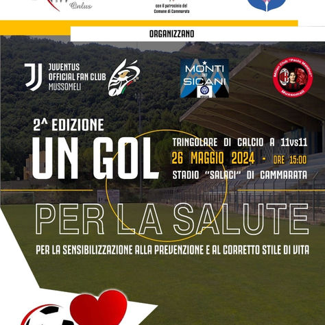 2^ Edizione UN GOL PER LA SALUTE