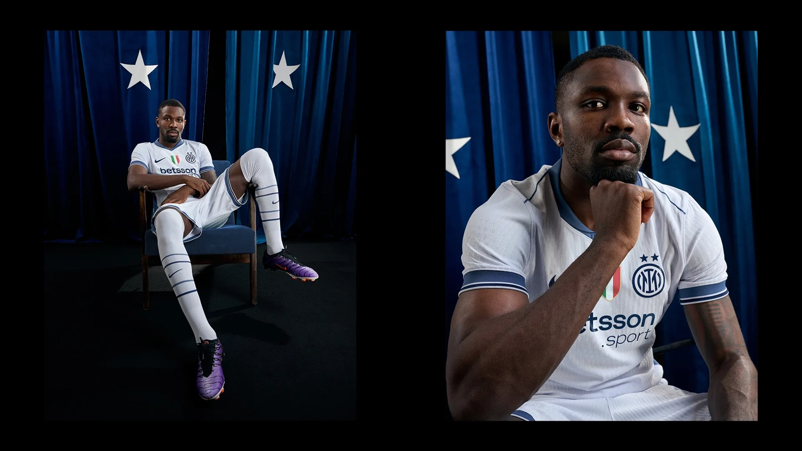 Markus Thuram con la nuova maglia Away Inter 2024-25