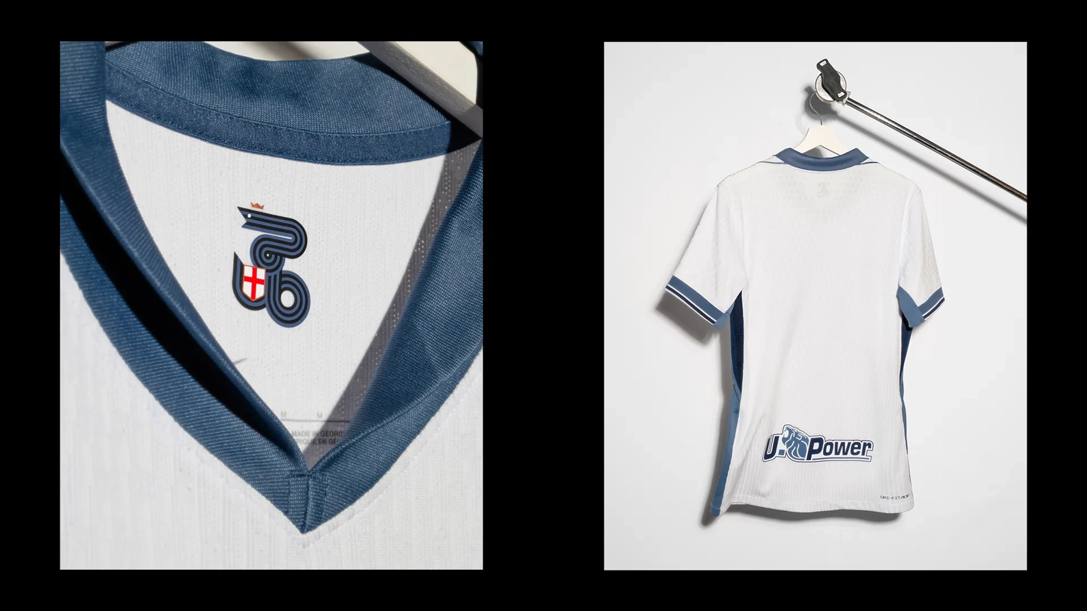 Nuova maglia Away Inter 2024-25 dettagli colletto