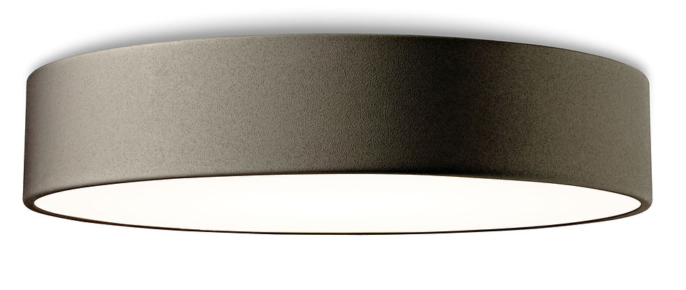 IO Ceiling light Ø120cm Concrete Grey