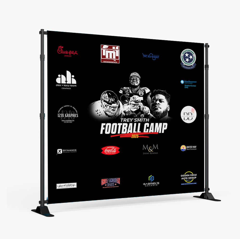 8'x 8' Step and Repeat Banner