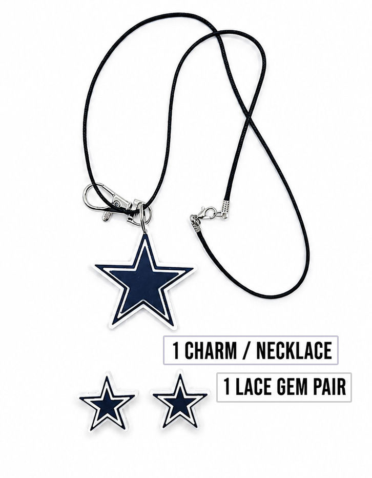 Thumbnail: Dallas Cowboys Charm/Necklace