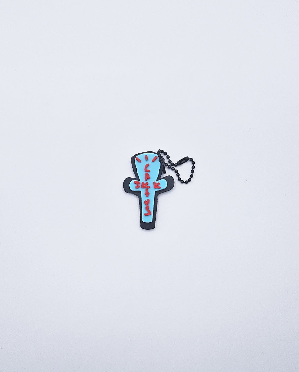 Thumbnail: Cactus Face Charm (Various Colors)