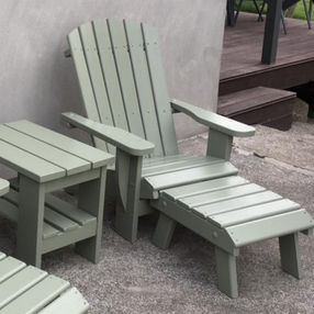 pressure treated timber Adirondack chair