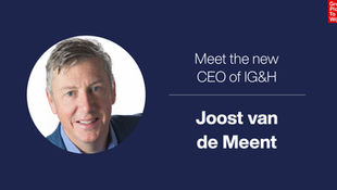 Meet the new CEO of IG&H: Joost van de Meent