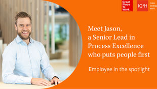 Employee in the Spotlight: Meet Jason, a Senior Lead in Process Excellence who puts people first