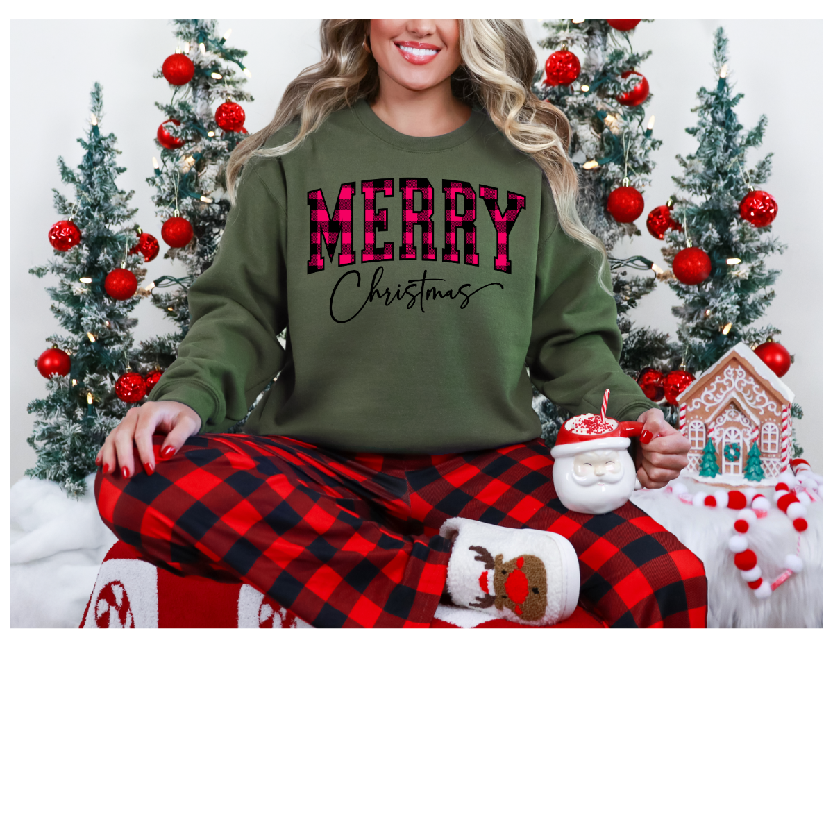 Plaid Merry Christmas