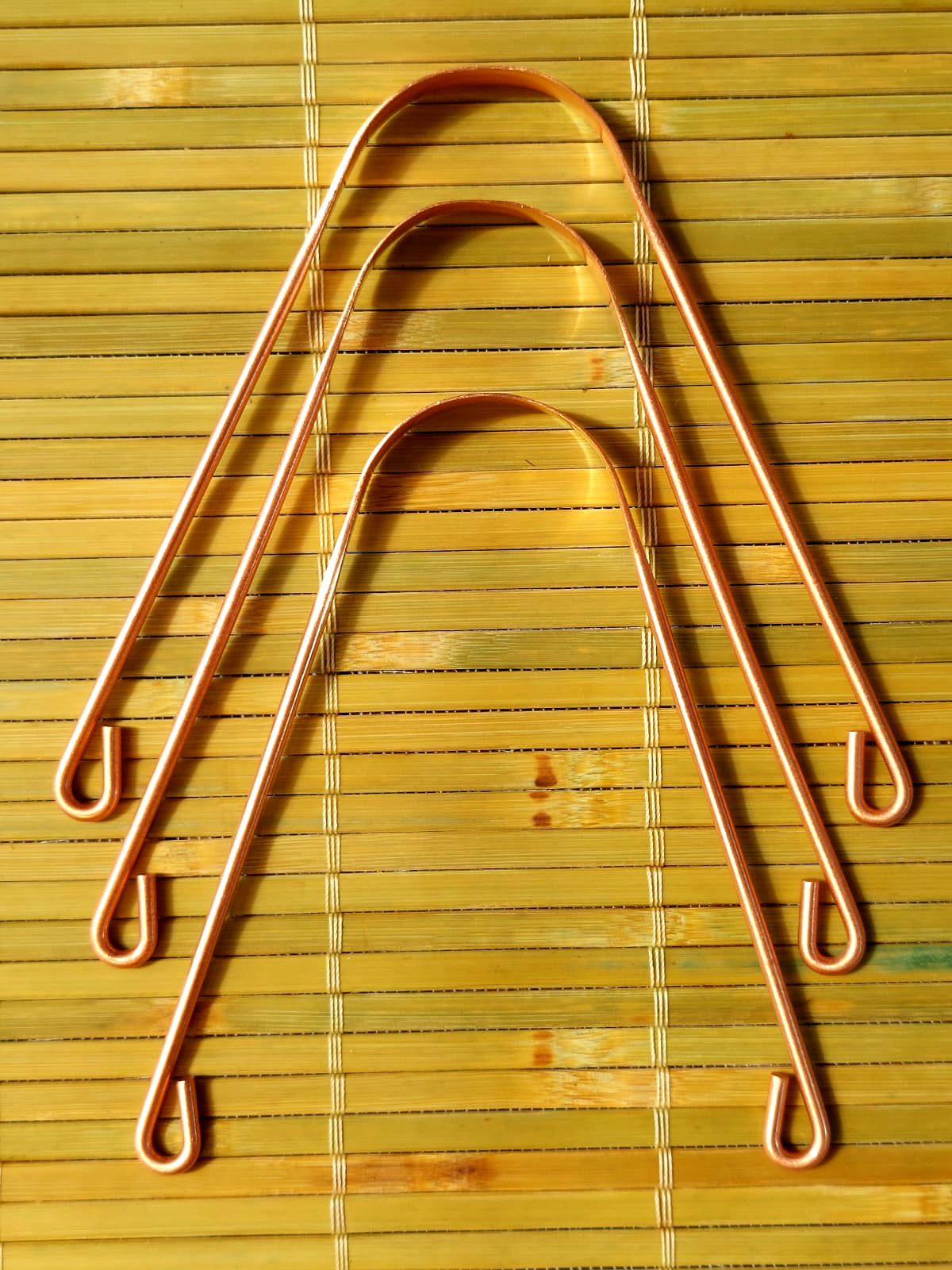 Raspador de Língua - Cobre (Unidade)