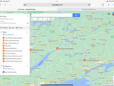 Trent Severn — Finally!