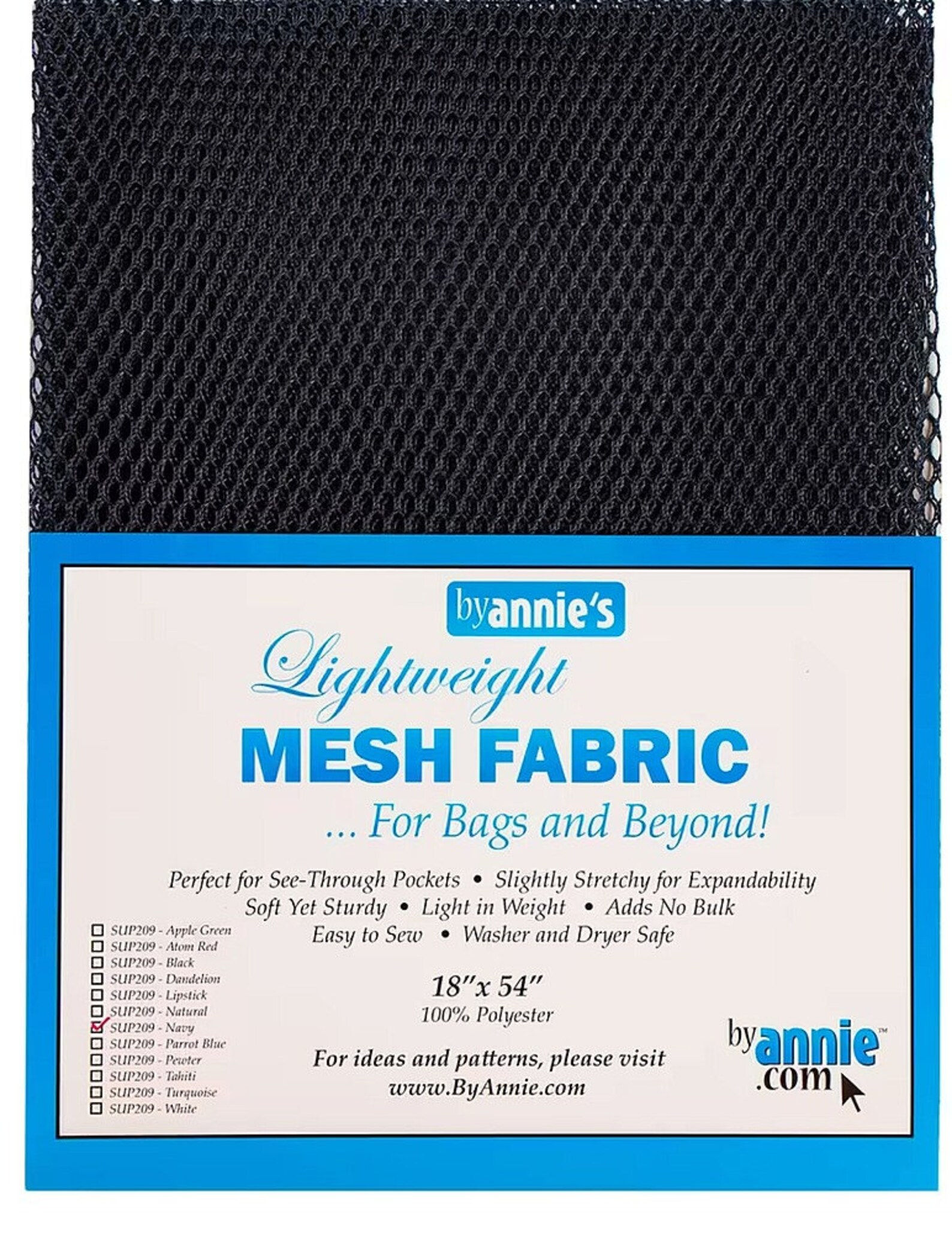 ByAnnies Mesh Fabric navy