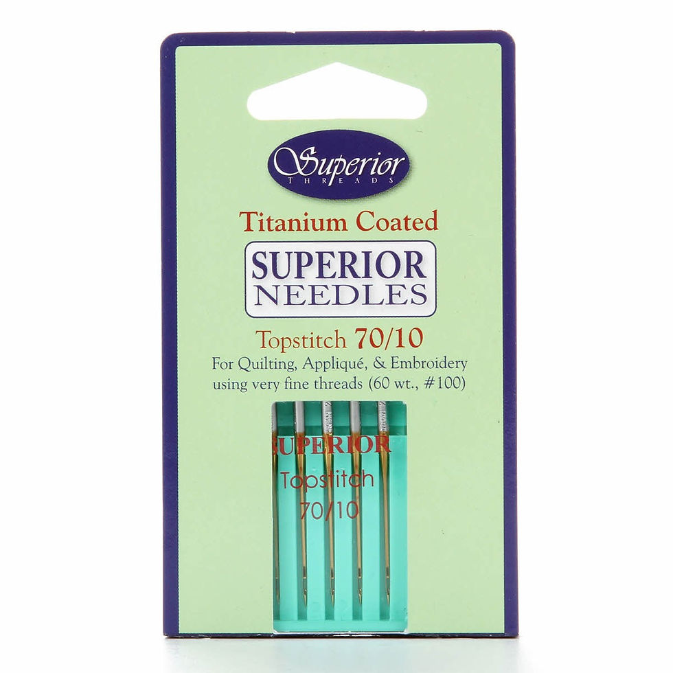 Superior Titanium Topstitch Needles 70/10