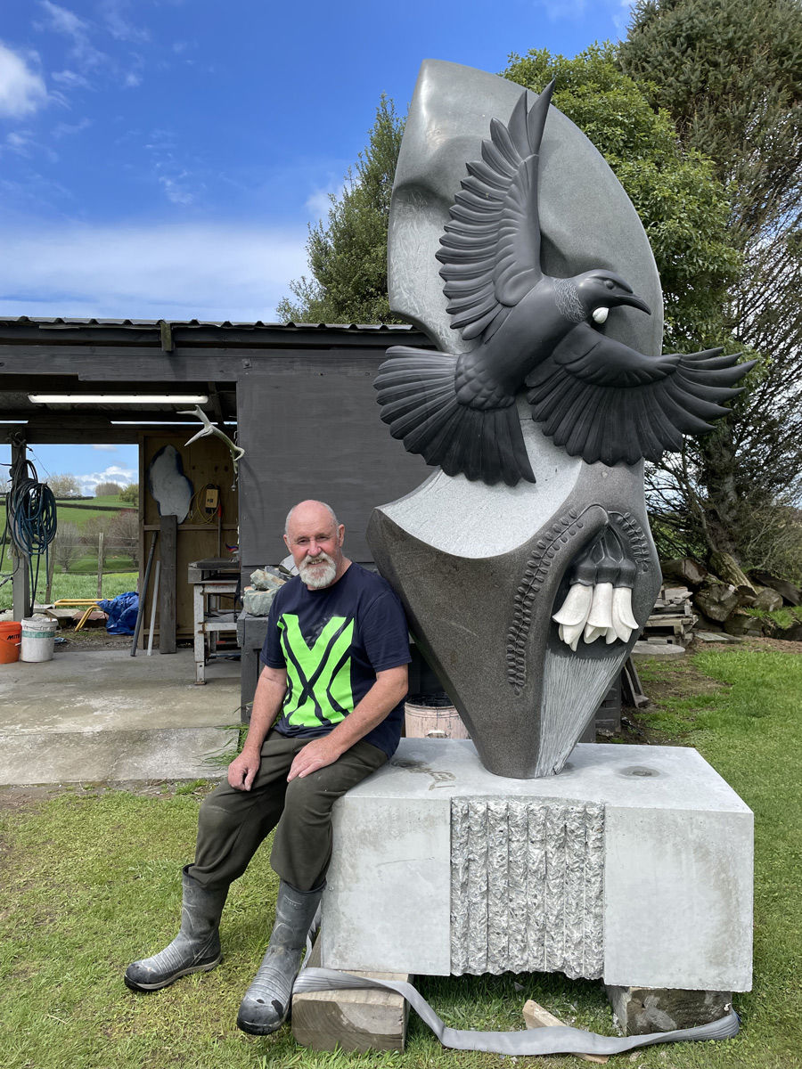 Bill Devoy, New Zealand stone sculptor