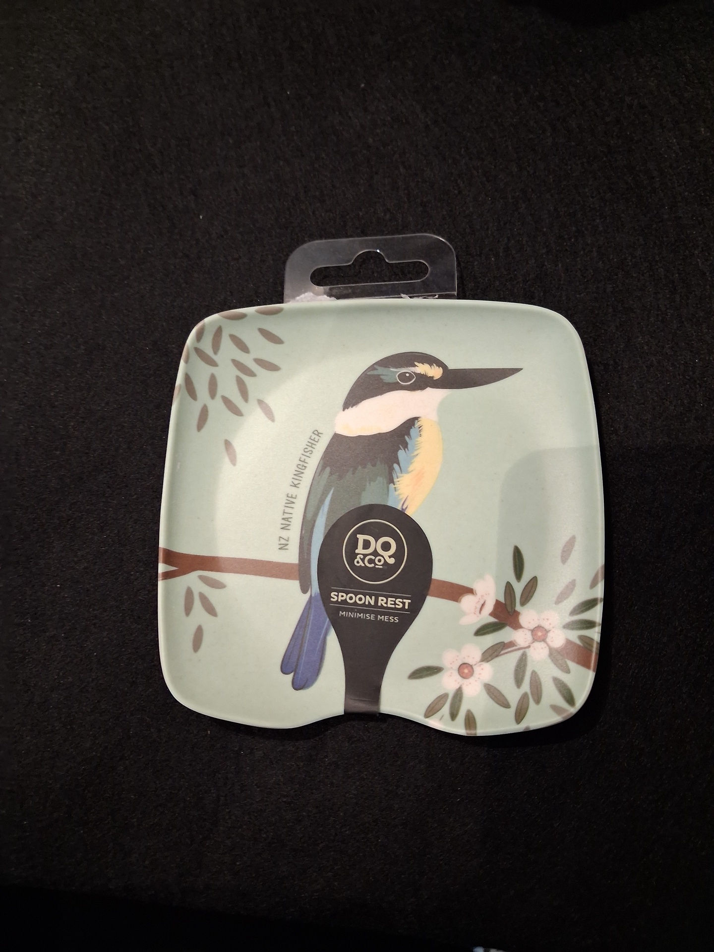 DQ Native Kingfisher Bamboo Spoon Rest