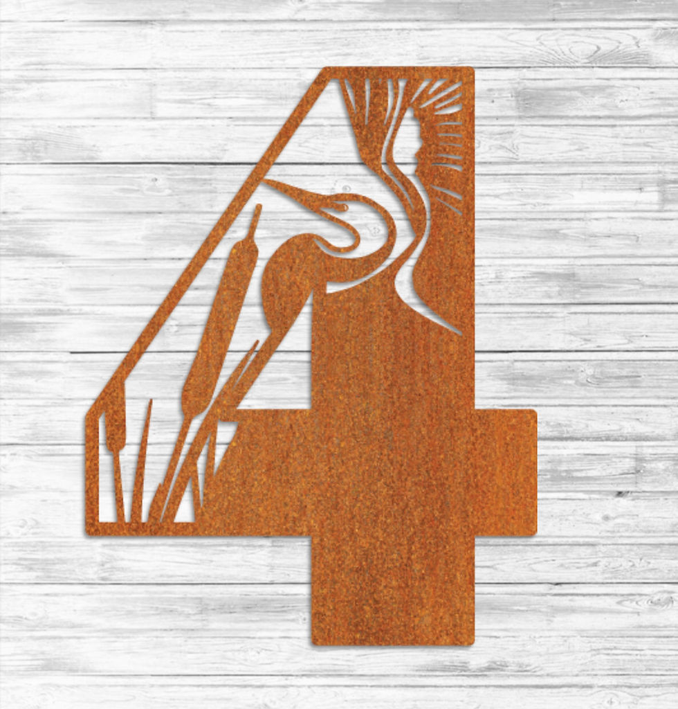 Thumbnail: BIRDS OF AOTEAROA COLLECTION - Large Street/House Numbers