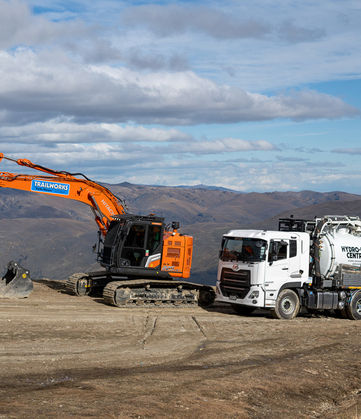 Hydro-Pro Central working in Central Otago