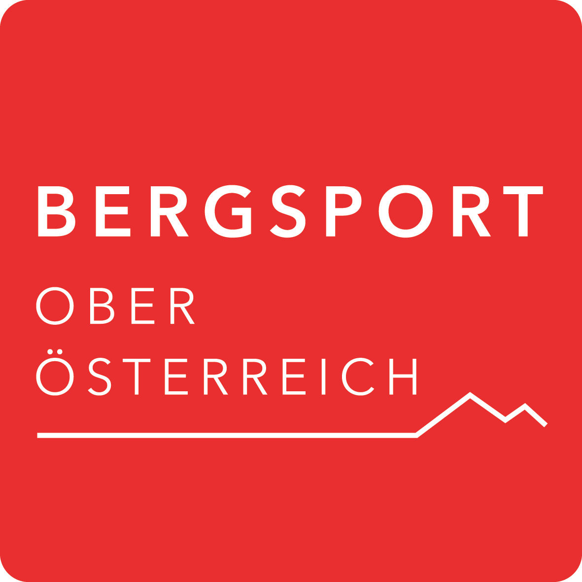 Aufkleber Bergsport OÖ- je 100 Stk.