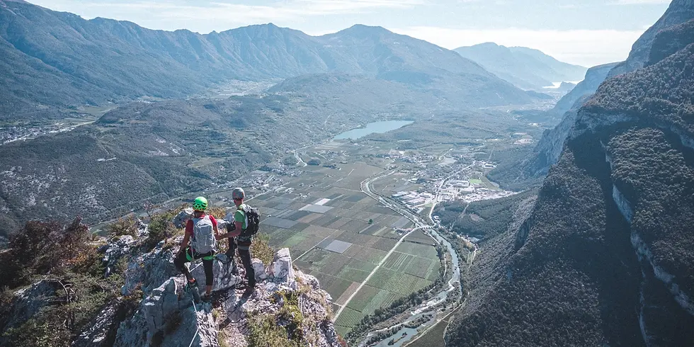 Klettersteige Gardasee und Brenta