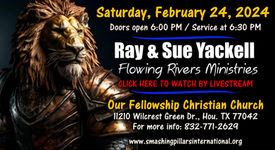 Flowing Rivers Ministries Ray & Sue Yackell - Identity and sonship 