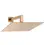 Miniatura: Ducha Cuadrada de Acero Inoxidable 30x30 cm Pared (Rose gold)