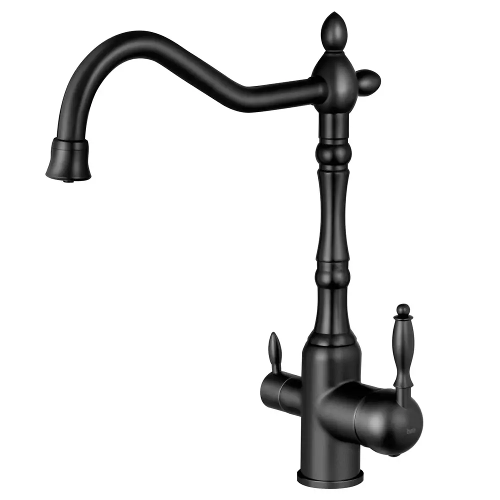 Grifo de filtro monocomando giratorio (Aran negra)