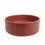 Miniatura: Bacha de baño redonda de concreto 35 cm (Oso marsala)