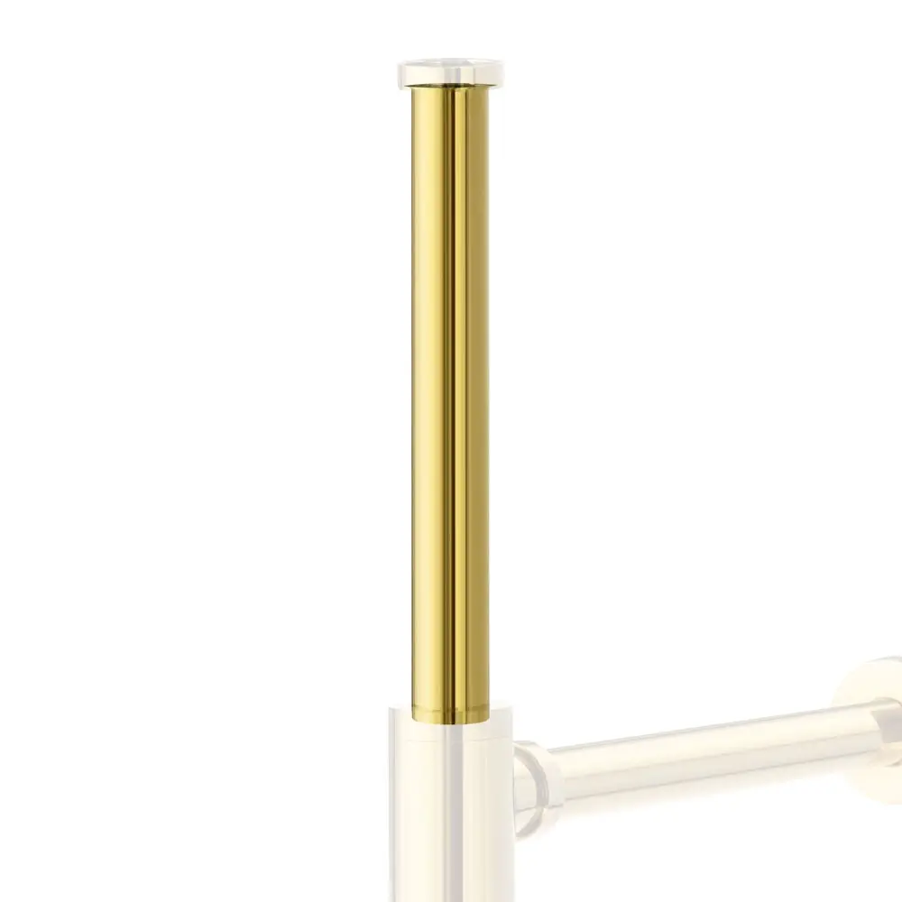 Extensor de sifón metálico (líne dorado)