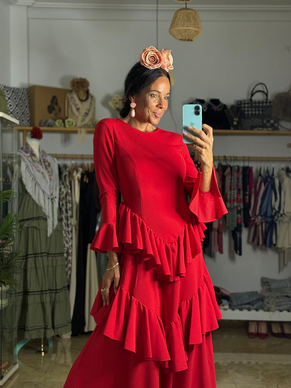 Thumbnail: Vestido  flamenca Cádiz 