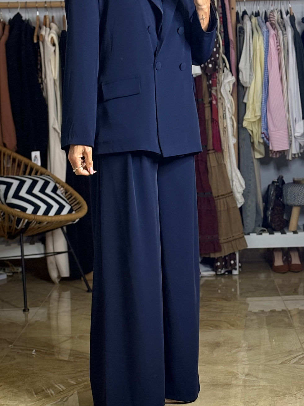 Miniatura: Conjunto yeya azul 