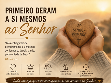 Quando Cristo ocupa o trono do coração, a generosidade passa a ser uma expressão natural de gratidão.