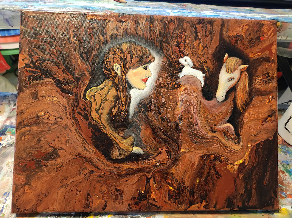 Miniaturbild: Elfe aus dem Untergrund
