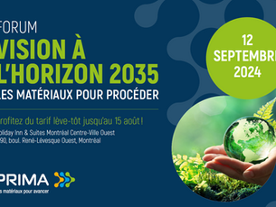 FORUM – Vision à l’horizon 2035 : les matériaux avancés pour procéder