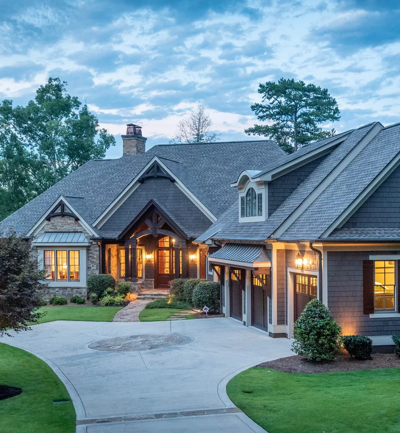 Residential roof by Tatum's Roofing