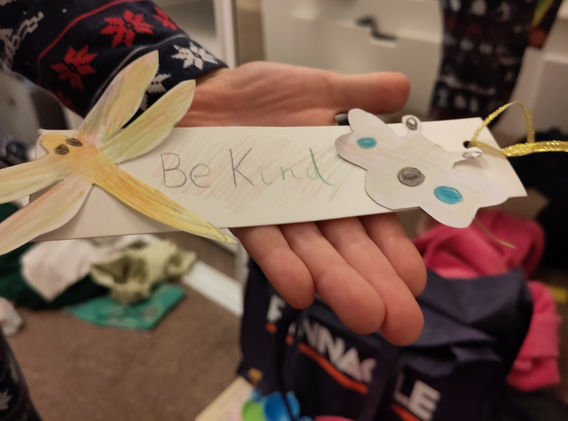 Kindness Bookmark made with Prose Prints