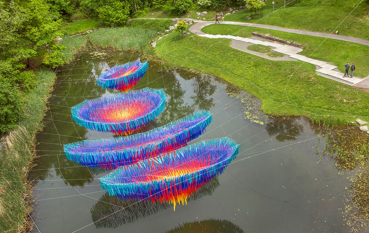 The Pittsburgh Botanic Garden is alive with color and activity in summer.