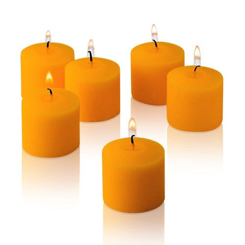 Scented Votive Candles - Orange