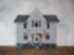 Thumbnail: The wooden anamarko's miniature house on the light background.